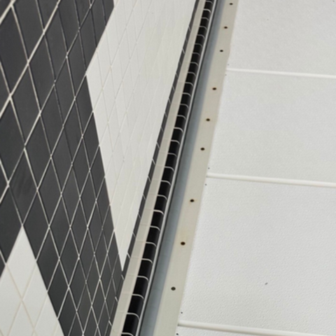 Rubber Edging, 25M Rolls